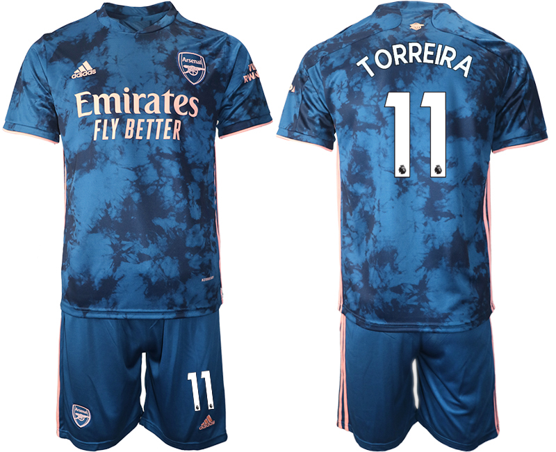 2021 Men Arsenal away #11 soccer jerseys